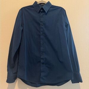 Express Navy Dress Shirt